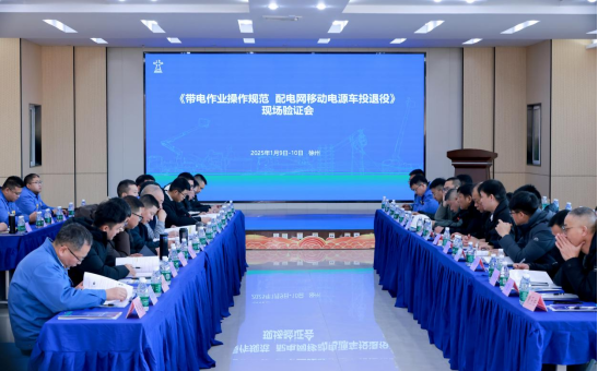 带电作业专委会齐聚bsports必一体育哲 召开移动电源车投退役标准现场验证会  