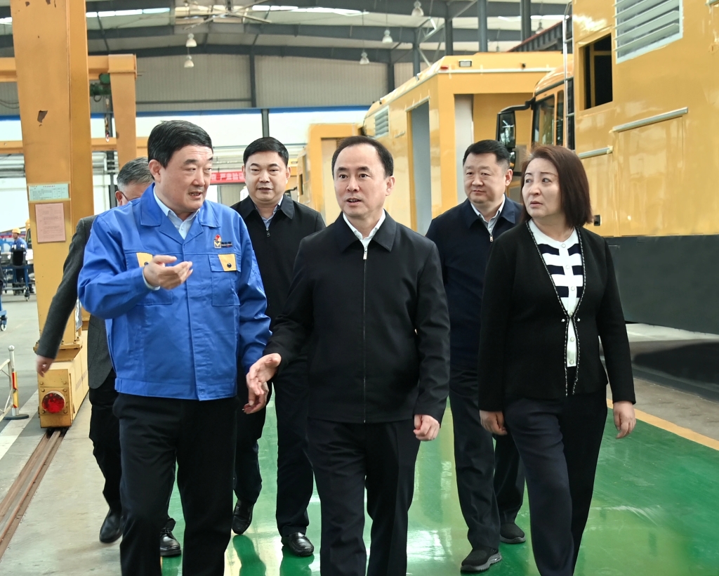 徐州市委书记宋乐伟一行至bsports必一体育哲调研专精特新企业发展情况  